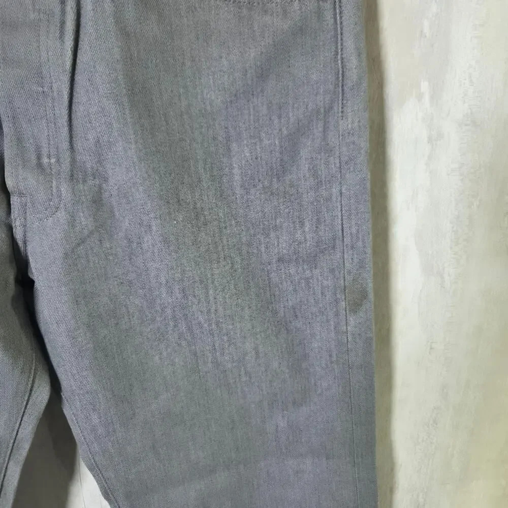 Levis 501 Jeans Mens 36x36 Gray Denim Straight Regular Fit Button Fly Classic